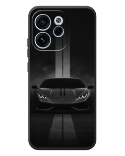 Чехол для OPPO Reno 15 F с картинкой «Lamborghini симметрия дорог»
