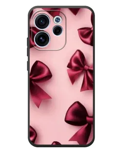 Чехол для OPPO Reno 15 F с картинкой «Бордовый атлас»