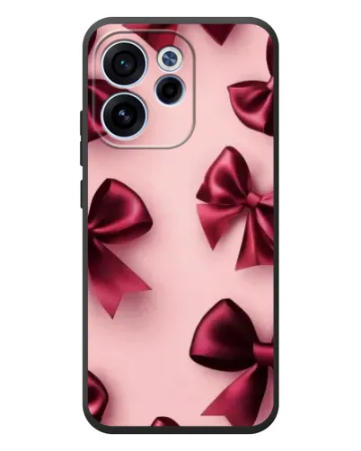 Чехол для OPPO Reno 15 F с картинкой «Бордовый атлас»
