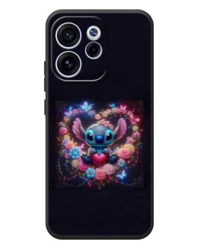 Чехол для OPPO Reno 15 F с картинкой «Stitch в цветах» Чехол для OPPO Reno 15 F с картинкой «Stitch в цветах»
