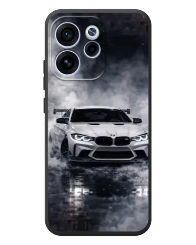Чехол для OPPO Reno 15 FS с картинкой «BMW сквозь туман»