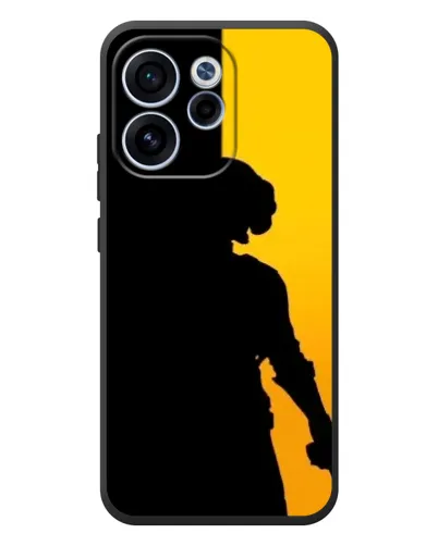 Чехол для OPPO Reno 15 FS с картинкой «Тень воина PUBG»