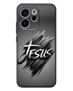 Чехол для OPPO Reno 15 FS с картинкой «Надпись Jesus Graffiti»