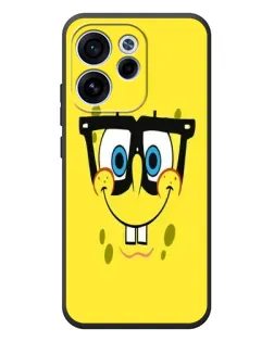 Чехол для OPPO Reno 15 FS с картинкой «Минималистичный Спанч Боб»