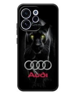 Чехол для OPPO Reno 15 FS с картинкой «Пантера и Audi»