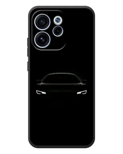 Чехол для OPPO Reno 15 FS с картинкой «Взгляд Audi в темноте»
