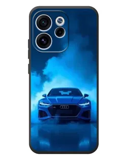 Чехол для OPPO Reno 15 FS с картинкой «Audi — голубая энергия»