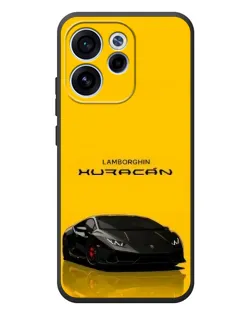 Чехол для OPPO Reno 15 FS с картинкой «Lamborghini Huracan черный»