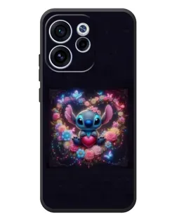 Чохол для OPPO Reno 15 FS з картинкою «Stitch у квітах»