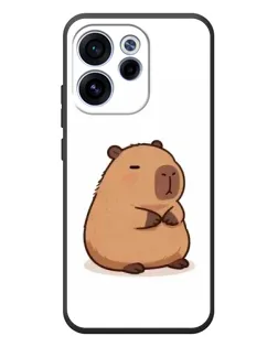 Чехол для OPPO Reno 15 FS с картинкой «Толстенькая капибара»