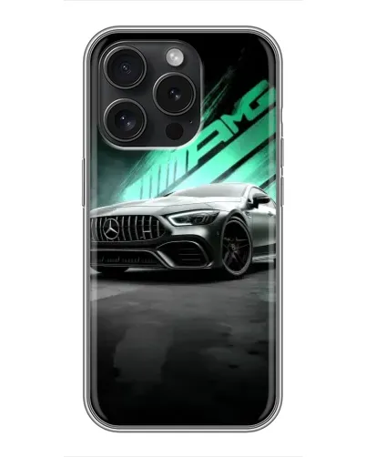 Чохол для OPPO Reno 15 Pro Max з картинкою «Темний Mercedes AMG»