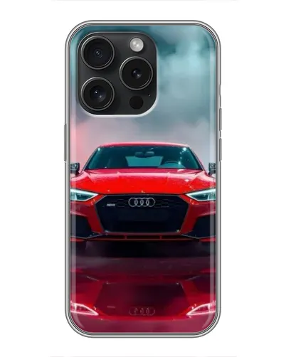 Чехол для OPPO Reno 15 Pro Mini с картинкой «Audi RS — красный стиль» Чехол для OPPO Reno 15 Pro Mini с картинкой «Audi RS — красный стиль»