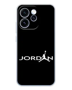 Чехол для OPPO Reno 15 Pro с картинкой «Jordan White Logo»