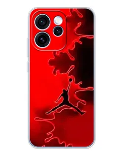 Чехол для OPPO Reno 15 Pro с картинкой «Jordan Red Smoke»