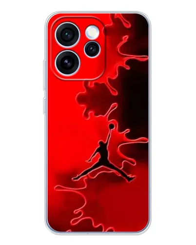 Чехол для OPPO Reno 15 Pro с картинкой «Jordan Red Smoke» Чехол для OPPO Reno 15 Pro с картинкой «Jordan Red Smoke»