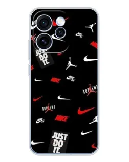 Чехол для OPPO Reno 15 Pro с картинкой «Nike Mix Pattern»