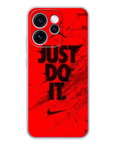 Чехол для OPPO Reno 15 Pro с картинкой «Nike Just Do It» Чехол для OPPO Reno 15 Pro с картинкой «Nike Just Do It»