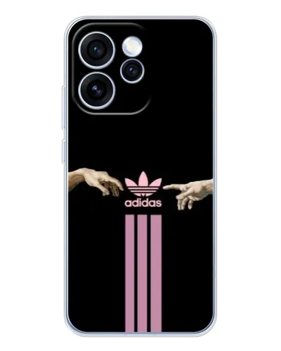 Чехол для OPPO Reno 15 Pro с картинкой «Adidas Hands» Чехол для OPPO Reno 15 Pro с картинкой «Adidas Hands»