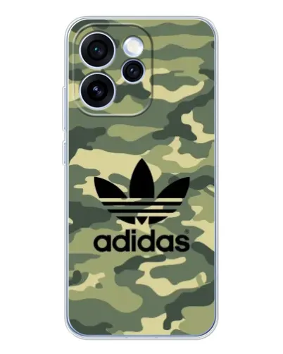 Чехол для OPPO Reno 15 Pro с картинкой «Милитари стиль Adidas» Чехол для OPPO Reno 15 Pro с картинкой «Милитари стиль Adidas»