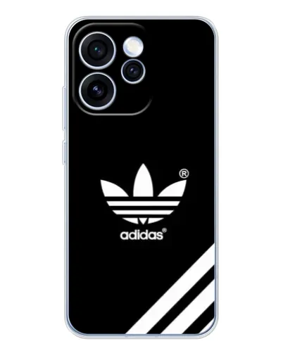 Чехол для OPPO Reno 15 Pro с картинкой «Adidas с диагональными полосами» Чехол для OPPO Reno 15 Pro с картинкой «Adidas с диагональными полосами»