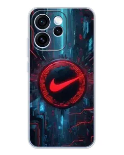 Чехол для OPPO Reno 15 Pro с картинкой «Техногенный стиль Nike»