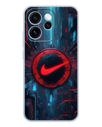Чехол для OPPO Reno 15 Pro с картинкой «Техногенный стиль Nike» Чехол для OPPO Reno 15 Pro с картинкой «Техногенный стиль Nike»