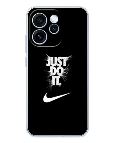 Чехол для OPPO Reno 15 Pro с картинкой «Текстовый принт Nike» Чехол для OPPO Reno 15 Pro с картинкой «Текстовый принт Nike»
