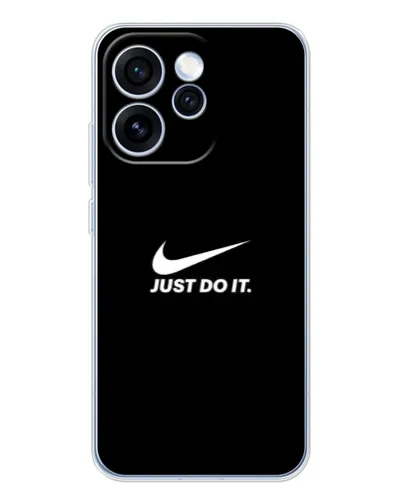 Чехол для OPPO Reno 15 Pro с картинкой «Минимализм от Nike» Чехол для OPPO Reno 15 Pro с картинкой «Минимализм от Nike»
