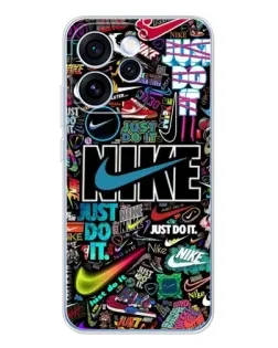Чехол для OPPO Reno 15 Pro с картинкой «Яркий коллаж Nike»