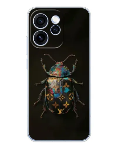 Чехол для OPPO Reno 15 Pro с картинкой «LV — мраморный принт» Чехол для OPPO Reno 15 Pro с картинкой «LV — мраморный принт»