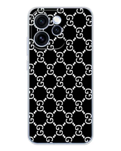 Чехол для OPPO Reno 15 Pro с картинкой «Gucci — сетчатый паттерн» Чехол для OPPO Reno 15 Pro с картинкой «Gucci — сетчатый паттерн»