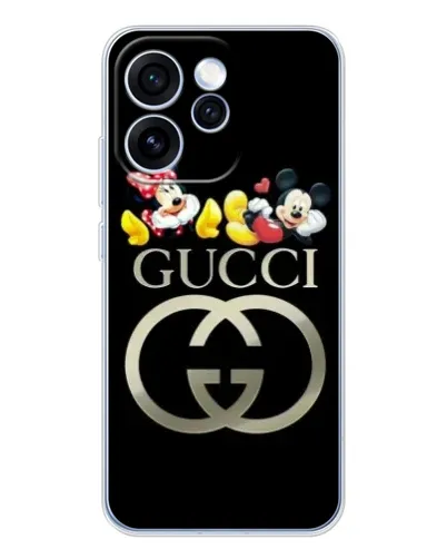 Чехол для OPPO Reno 15 Pro с картинкой «Gucci — герои Disney» Чехол для OPPO Reno 15 Pro с картинкой «Gucci — герои Disney»