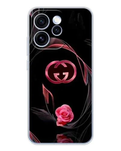 Чехол для OPPO Reno 15 Pro с картинкой «Gucci — неоновая роза» Чехол для OPPO Reno 15 Pro с картинкой «Gucci — неоновая роза»