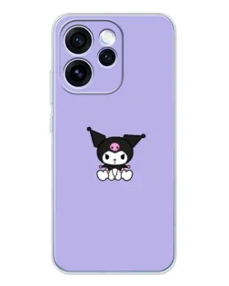 Чохол для OPPO Reno 15 Pro з картинкою «Kuromi — фіолетовий мінімалізм» Чохол для OPPO Reno 15 Pro з картинкою «Kuromi — фіолетовий мінімалізм»