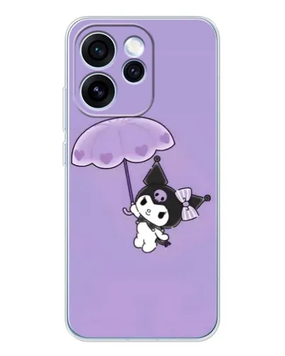 Чохол для OPPO Reno 15 Pro з картинкою «Kuromi з парасолькою»