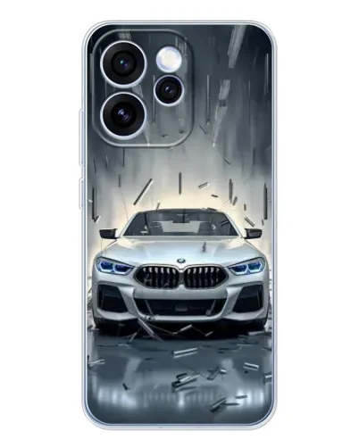 Чохол для OPPO Reno 15 Pro з картинкою «BMW у світлі фар»
