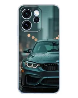 Чохол для OPPO Reno 15 Pro з картинкою «BMW у вогнях міста»