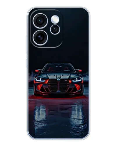 Чохол для OPPO Reno 15 Pro з картинкою «BMW на мокрій дорозі»