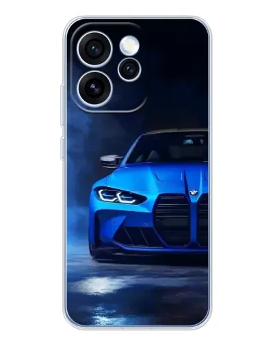 Чохол для OPPO Reno 15 Pro з картинкою «Блакитна BMW M4»