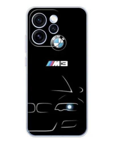 Чохол для OPPO Reno 15 Pro з картинкою «Мінімалістичний принт BMW M3»