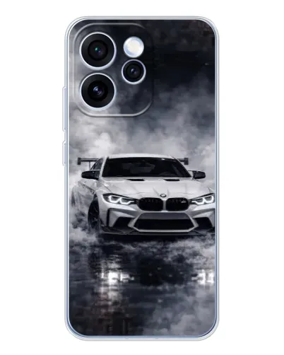 Чохол для OPPO Reno 15 Pro з картинкою «BMW крізь туман»