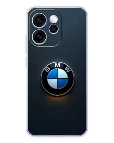 Чохол для OPPO Reno 15 Pro з картинкою «Логотип BMW — мінімалізм»