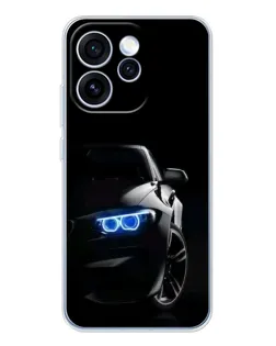 Чехол для OPPO Reno 15 Pro с картинкой «BMW — ночной взгляд»