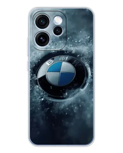 Чехол для OPPO Reno 15 Pro с картинкой «Логотип BMW — лед» Чехол для OPPO Reno 15 Pro с картинкой «Логотип BMW — лед»
