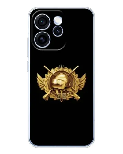 Чохол для OPPO Reno 15 Pro з картинкою «PUBG — помаранчевий градієнт»