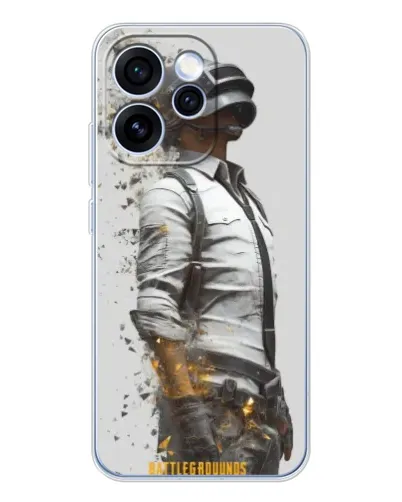 Чохол для OPPO Reno 15 Pro з картинкою «PUBG — боєць у пилу»