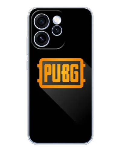 Чохол для OPPO Reno 15 Pro з картинкою «PUBG — рамка лого»
