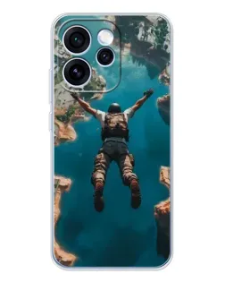 Чохол для OPPO Reno 15 Pro з картинкою «PUBG — вільне падіння»