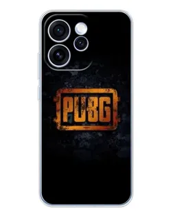 Чохол для OPPO Reno 15 Pro з картинкою «PUBG — золотий логотип»