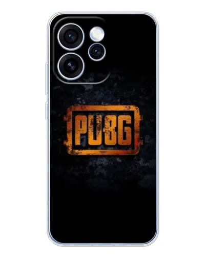Чохол для OPPO Reno 15 Pro з картинкою «PUBG — золотий логотип»